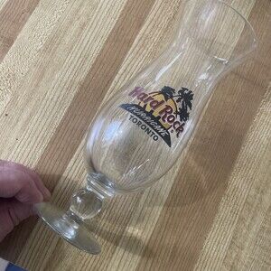 Hard Rock Cafe Hurricane Cocktail Glass Toronto